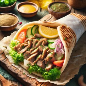 شاورما در جزیره کیش