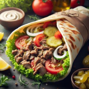 شاورما در جزیره کیش